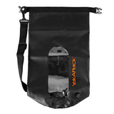 YakAttack 10L HD Roll-Top Drybag with Air Valve, Black Carbon - view 3