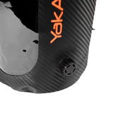 YakAttack 10L HD Roll-Top Drybag with Air Valve, Black Carbon - view 5