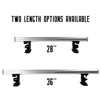 Command Center CrossBar, with Zero Play LockNLoad™ Track Mount Adapter