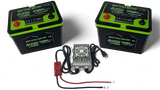Trusty Sail & Paddle Amped Outdoors 24V100Ah Trolling Motor Lithium Battery Bundle - Bluetooth - Heated - 24V 10A Charger - view 1