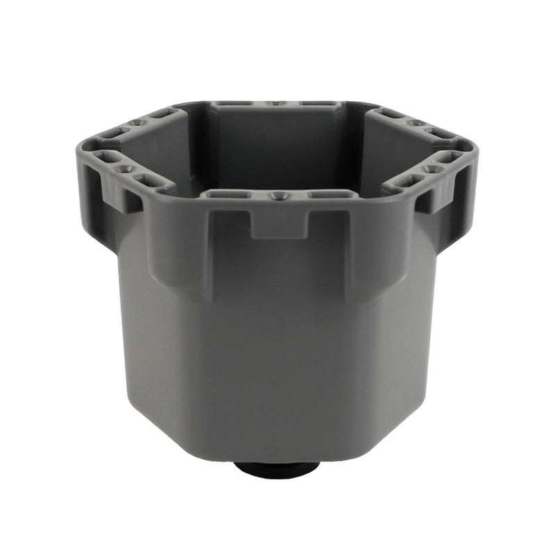 YakAttack Cup Holder Pro, Battleship Grey - available at Trusty Sail & Paddle, Morehead City NC