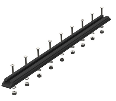 YakAttack GTSL90 GearTrac 16'' Black - available at Trusty Sail & Paddle, Morehead City NC