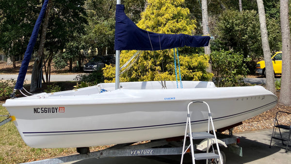 Hunter 170 Sailboat and Trailer