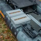 YakAttack TracPak Combo Kit, Two Boxes and Quick Release Base, Battleship Grey - view 10