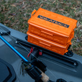 YakAttack TracPak Combo Kit, Two Boxes and Quick Release Base, Orange - view 7