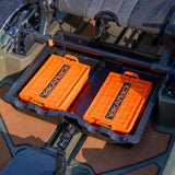 YakAttack TracPak Combo Kit, Two Boxes and Quick Release Base, Orange - view 14