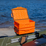 YakAttack TracPak Combo Kit, Two Boxes and Quick Release Base, Orange - view 20