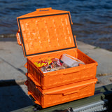 YakAttack TracPak Combo Kit, Two Boxes and Quick Release Base, Orange - view 23