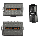 YakAttack TracPak Combo Kit, Two Boxes and Quick Release Base, Battleship Grey - view 6