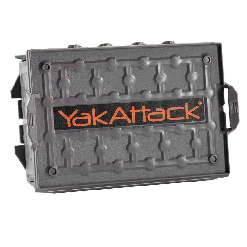 YakAttack TracPak Stackable Storage Box, Spare Box, Battleship Grey - available at Trusty Sail & Paddle, Morehead City NC