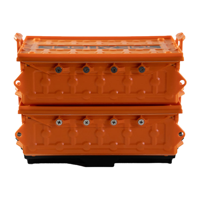 YakAttack TracPak Combo Kit, Two Boxes and Quick Release Base, Orange - available at Trusty Sail & Paddle, Morehead City NC