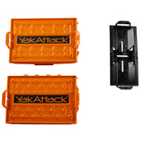 YakAttack TracPak Combo Kit, Two Boxes and Quick Release Base, Orange - view 6