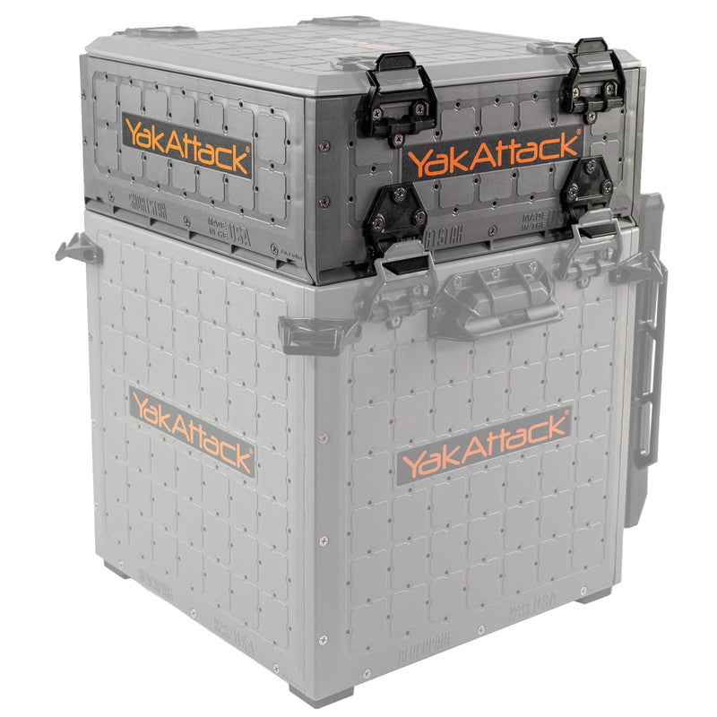 YakAttack 13x13 ShortStak Upgrade Kit for BlackPak Pro, Battleship Grey - available at Trusty Sail & Paddle, Morehead City NC
