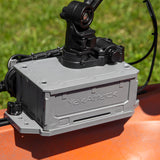 YakAttack CellBlok Battery Box in Battleship Grey and SwitchBlade Transducer Arm Combo - view 15