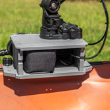 YakAttack CellBlok Battery Box in Battleship Grey and SwitchBlade Transducer Arm Combo - view 16