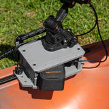 YakAttack CellBlok Battery Box in Battleship Grey and SwitchBlade Transducer Arm Combo - view 17