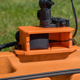 YakAttack CellBlok Battery Box in Orange and SwitchBlade Transducer Arm Combo - view 21
