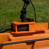 YakAttack CellBlok Battery Box in Orange and SwitchBlade Transducer Arm Combo - view 23