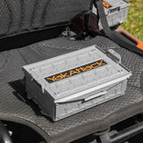 YakAttack TracPak Stackable Storage Box, Spare Box, Battleship Grey - view 6