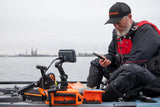 YakAttack Metric LeaderBoard - 71 cm Measuring Board with Built-In Identifier Holders and Cull Tabs, Orange - view 1