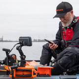 YakAttack Metric LeaderBoard - 71 cm Measuring Board with Built-In Identifier Holders and Cull Tabs, Orange - view 2