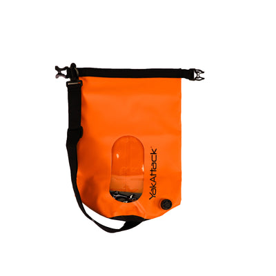 5L Roll-Top Drybag with Air Valve, Orange