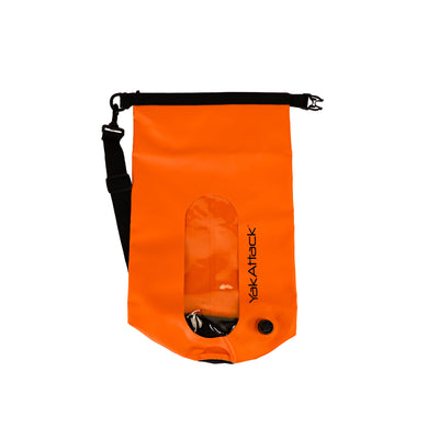 10L Roll-Top Drybag with Air Valve, Orange