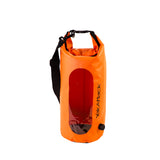 YakAttack 10L Roll-Top Drybag with Air Valve, Orange - view 2