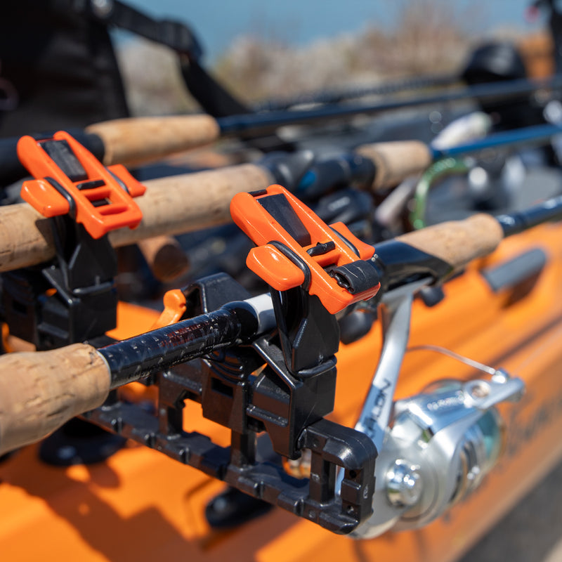 YakAttack SideStage Pro Rod Rack with LockNLoad Mounting System - available at Trusty Sail & Paddle, Morehead City NC