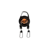 YakAttack Double Attachment Clip-on Retractor, Dual 18