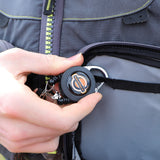 YakAttack Double Attachment Clip-on Retractor, Dual 18