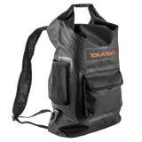 YakAttack 20L Roll-Top Drybag Backpack - Black Carbon - view 1