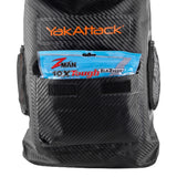 YakAttack 20L Roll-Top Drybag Backpack - Black Carbon - view 10