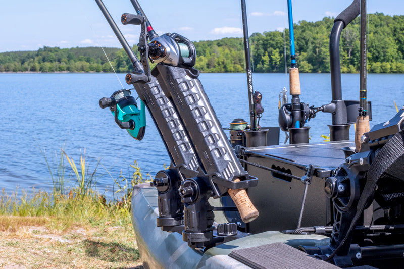 YakAttack DoubleHeader Track Mount - available at Trusty Sail & Paddle, Morehead City NC