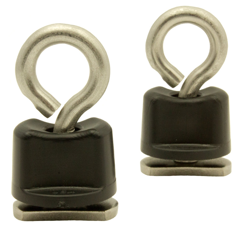 YakAttack Tie-Down Eyelet, Track Mount, 2 pack - available at Trusty Sail & Paddle, Morehead City NC