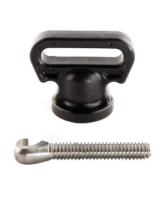 SUP Leash Plug Adapter with Vertical Tie Down